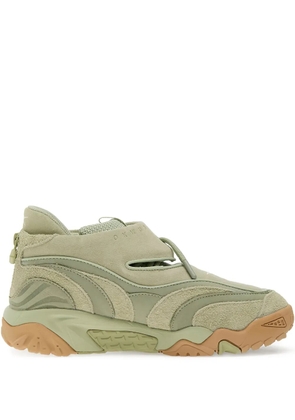 Reebok mesh-panelled high-top sneakers - Green