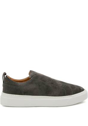 Kiton suede sneakers - Grey