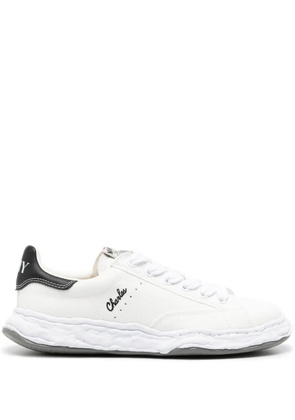 Maison MIHARA YASUHIRO Charles lace-up canvas sneakers - White