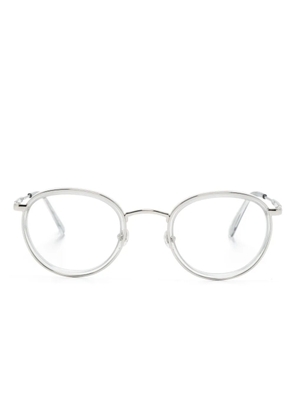 Moncler Eyewear ML5153 Oval Eyeglasses - Neutrals