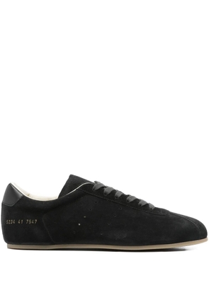 Common Projects suede leather sneakers - Black