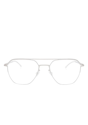 Mykita double-bridge glasses - Silver