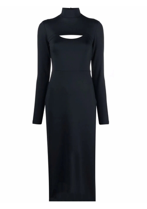 AMBUSH cut-out mid-length dress - Black