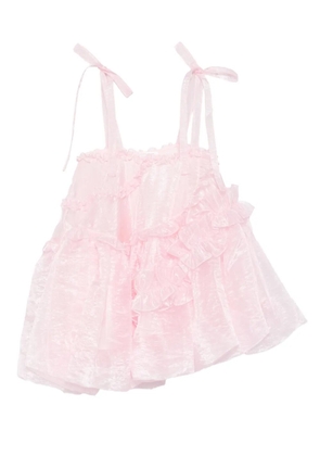 Cecilie Bahnsen Cristina minidress - Pink