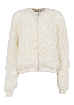 Fabiana Filippi textured cardigan - White