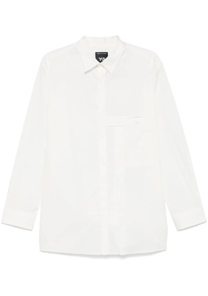 Y-3 poplin shirt - White