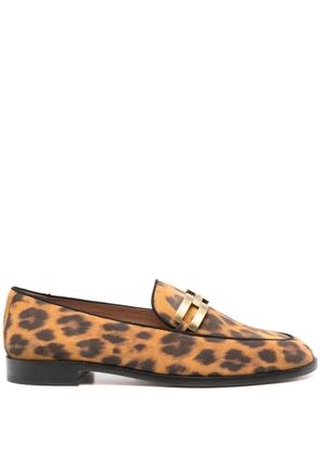 Aquazzura Brandi suede loafers - Neutrals