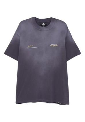 Represent logo-print T-shirt - Blue