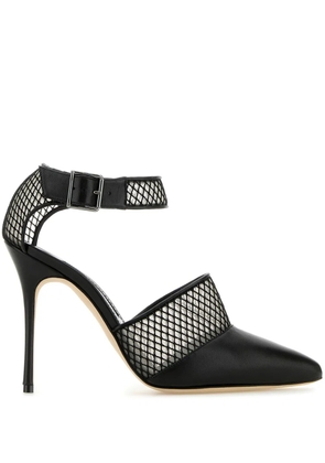 Manolo Blahnik JATELAH pick sc fabio 105 - Black