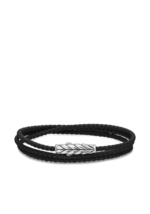 David Yurman sterling silver Chevron Triple bracelet