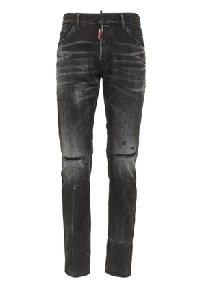 DSQUARED2 distressed skinny jeans - Black