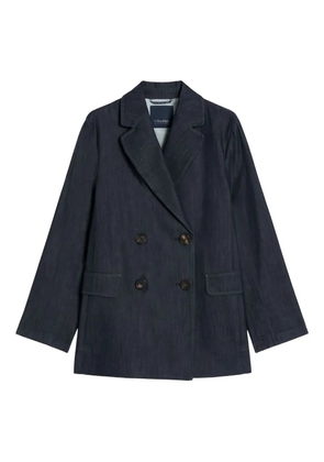 'S Max Mara Sara double-breasted denim blazer - Blue