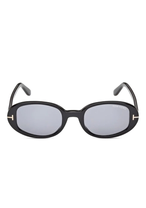 TOM FORD Eyewear oval-frame sunglasses - Black