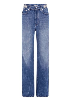 Rabanne Disc flared jeans - Blue