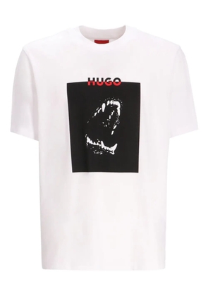 HUGO graphic-print T-shirt - White