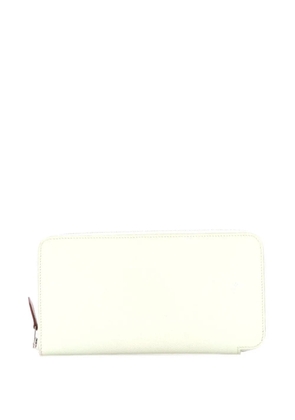 Hermès Pre-Owned Azap Zip Around Wallet Silk'in Epsom Long small wallets - Green