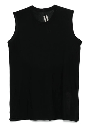Rick Owens organic cotton tank top - Black