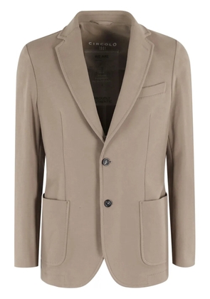 Circolo 1901 long sleeve blazer - Brown