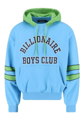 Billionaire Boys Club logo-embroidered two-tone hoodie - Blue