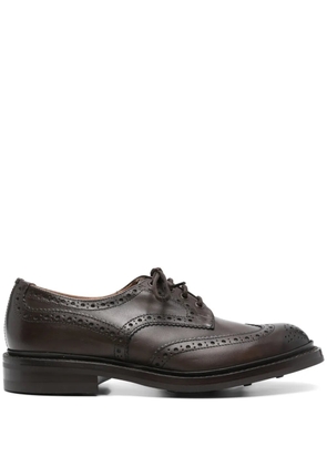 Tricker's leather derby shoes - Brown