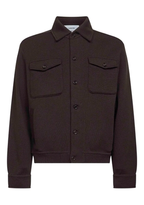 Lardini chest-pocket jacket - Brown
