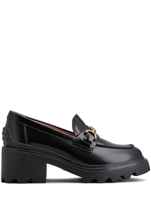 Tod's 60mm leather loafers - Black