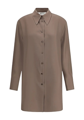 Róhe button-front silk shirt - 243400