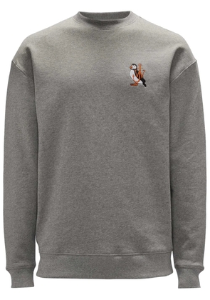 JW Anderson Puffin drop-shoulder sweatshirt - Grey