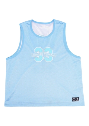 Chrome Hearts reversible tank top - Blue