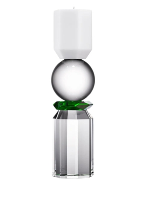 Reflections Copenhagen Memphis crystal tealight holder (26cm) - White