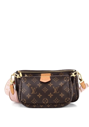 Louis Vuitton Pre-Owned Multi Pochette Accessoires Monogram Canvas crossbody bag - Brown