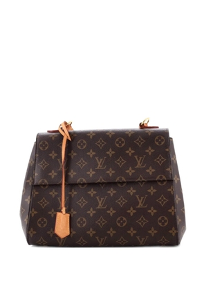 Louis Vuitton Pre-Owned Cluny Top Handle Bag Monogram Canvas MM shoulder bag - Brown