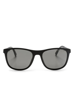 Tommy Hilfiger logo-embossed square-frame sunglasses - Black