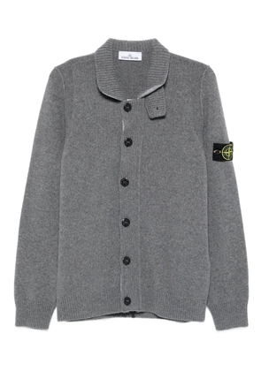 Stone Island button-fastening cardigan - Grey
