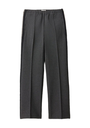 Miu Miu fabric stitch knit pants - Grey