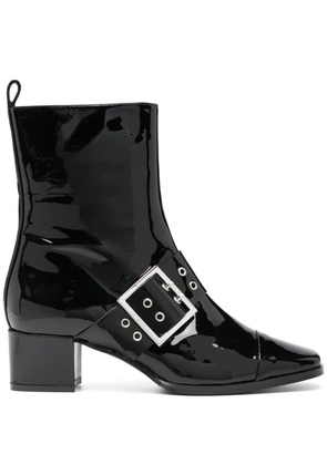 Carel Paris 50mm decorative-buckle ankle boots - Black