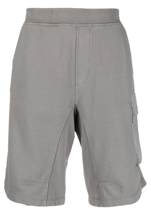 Ten C side flap-pocket detail shorts - Grey