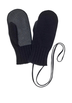 Auralee grained gloves - Black