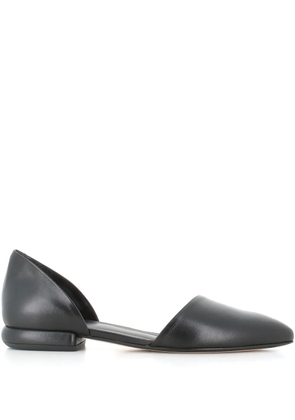 Officine Creative leather ballerina shoes - Black