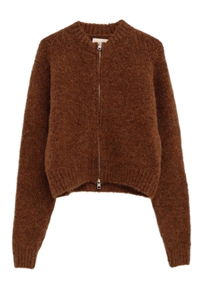 Paloma Wool Hasta Luego zip-up cardigan - Brown