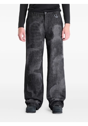 HELIOT EMIL laser denim jeans - Black