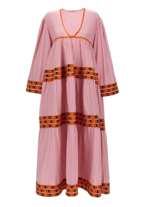 flora sardalos Ydra maxi dress - Pink