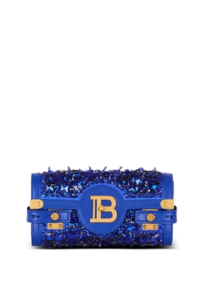 Balmain B-Buzz Pouch 23 cross body bag - Blue