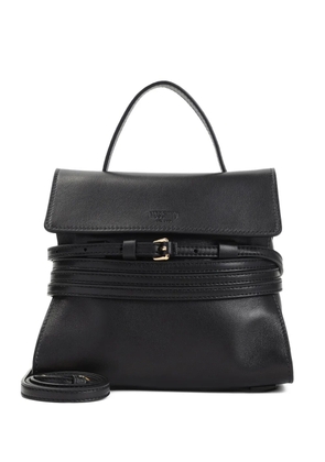 Moschino small Tie Me tote bag - Black