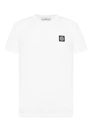 Stone Island compass patch T-shirt - White