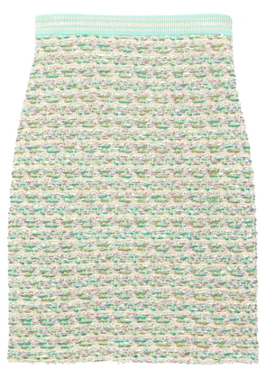 St. John bouclé mini skirt - Green