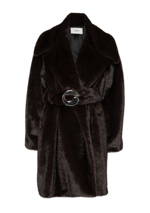Coperni belted coat - Brown