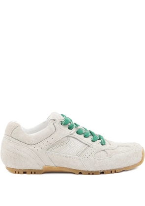 ALOHAS textured lace-up trainers - Neutrals