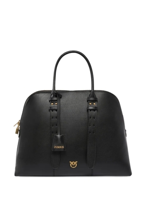 PINKO leather tote bag - Black