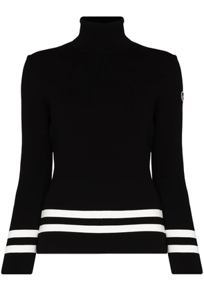 Fusalp Judith ski knit turtleneck jumper - Black